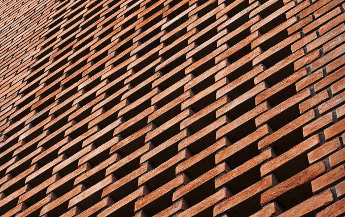 نمای آجری ساختمان